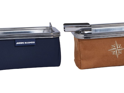 POSACENERE ANTIVENTO CIGAR ANELLO SILVER
