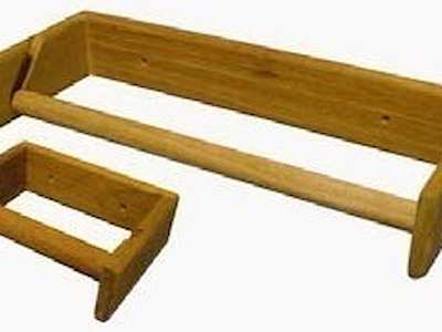 PORTAROTOLI IN TEAK
