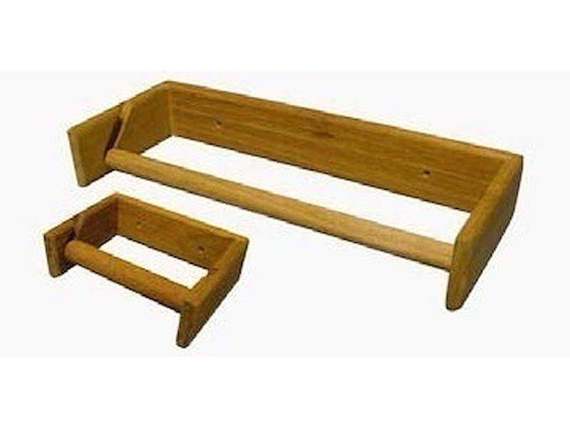 PORTAROTOLI IN TEAK