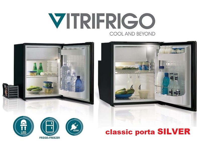 FRIGORIFERI VITRIFRIGO AIRLOCK CLASSIC SILVER