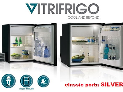 FRIGORIFERI VITRIFRIGO AIRLOCK CLASSIC SILVER