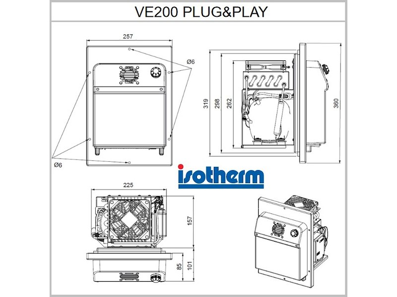 GRUPPO REFRIGERANTE VE200 PLUG&PLAY