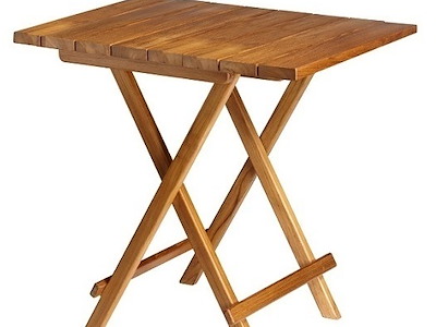 TAVOLI PIEGHEVOLI IN TEAK GRADO A