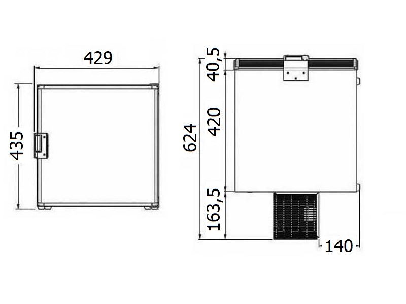 FRIGO FREEZER DUAL ISOTHERM CRUISE 40 CUBIC