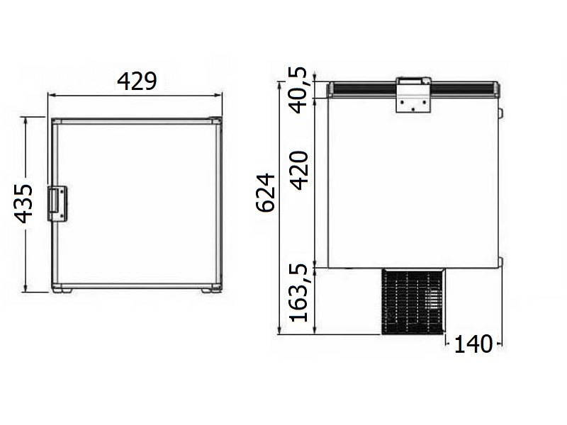 FRIGO FREEZER DUAL ISOTHERM CRUISE 40 CUBIC