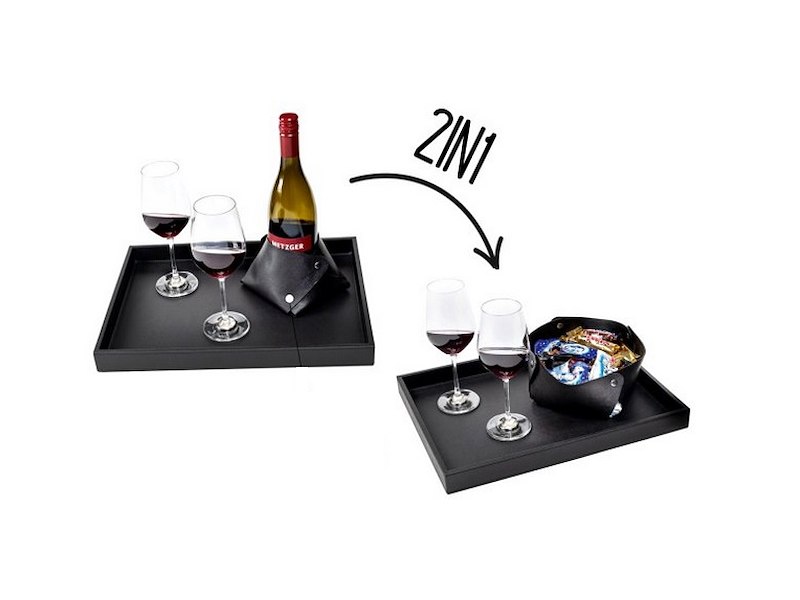 CESTINO 2IN1 PORTA PANE E BIBITE MAGNETICO