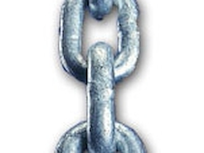 CATENA GENOVESE ZINCATA A FUOCO