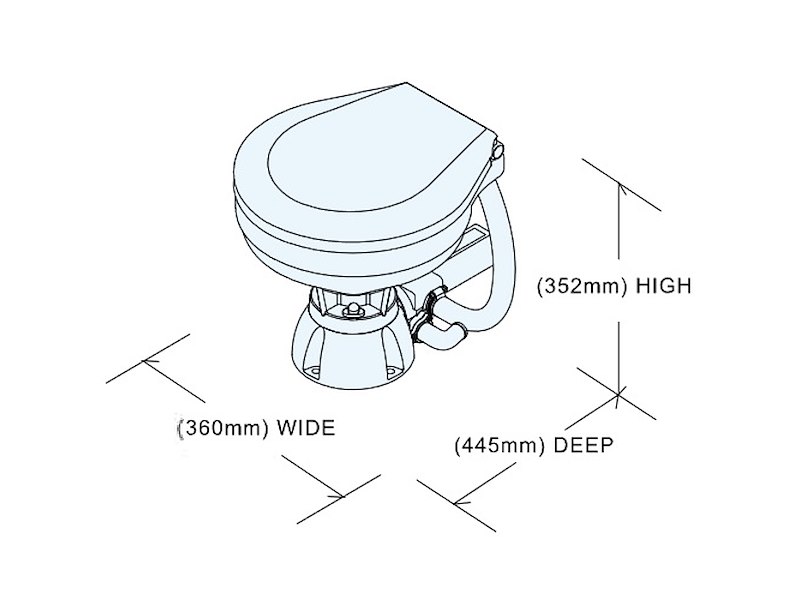 TOILETTE ELETTRICA TMC COMPACT
