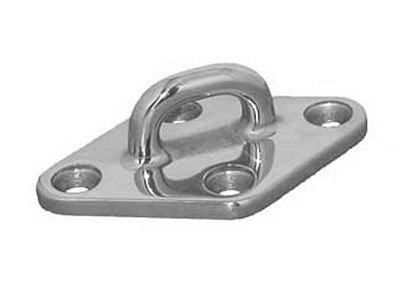 BASE ROMBOIDALE INOX PESANTE