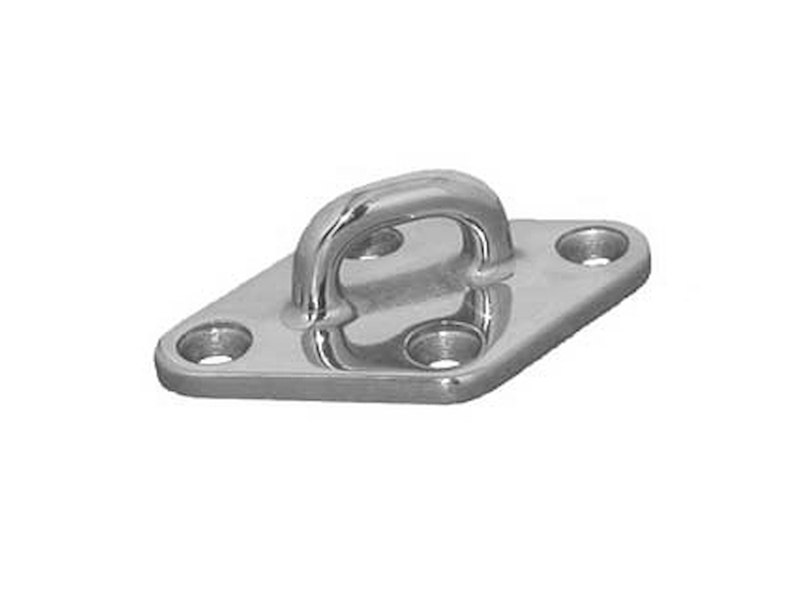 BASE ROMBOIDALE INOX PESANTE