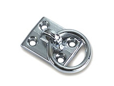 PIASTRINA CON ANELLO CROMATA