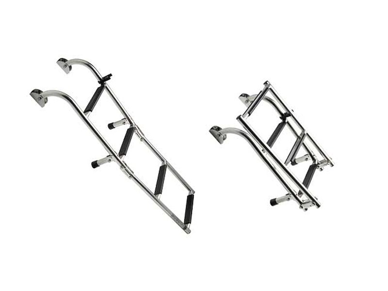 SCALETTA INOX A GRADINI OVALIZZATI