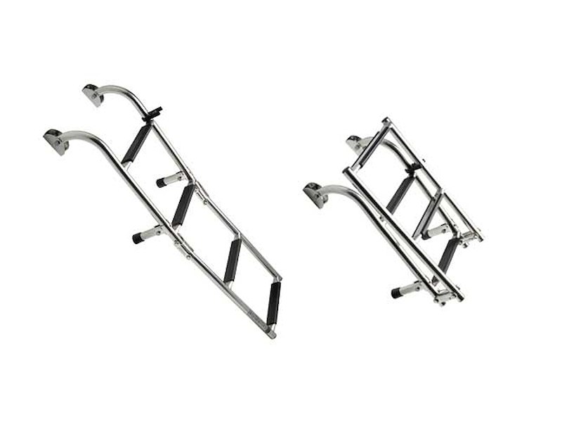 SCALETTA INOX A GRADINI OVALIZZATI