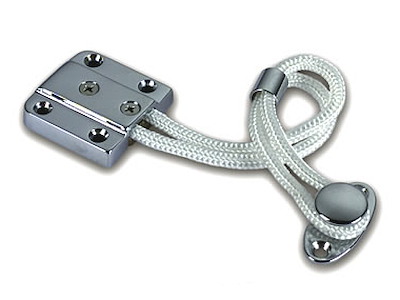 FERMASCHIENALE IN OTTONE CROMATO