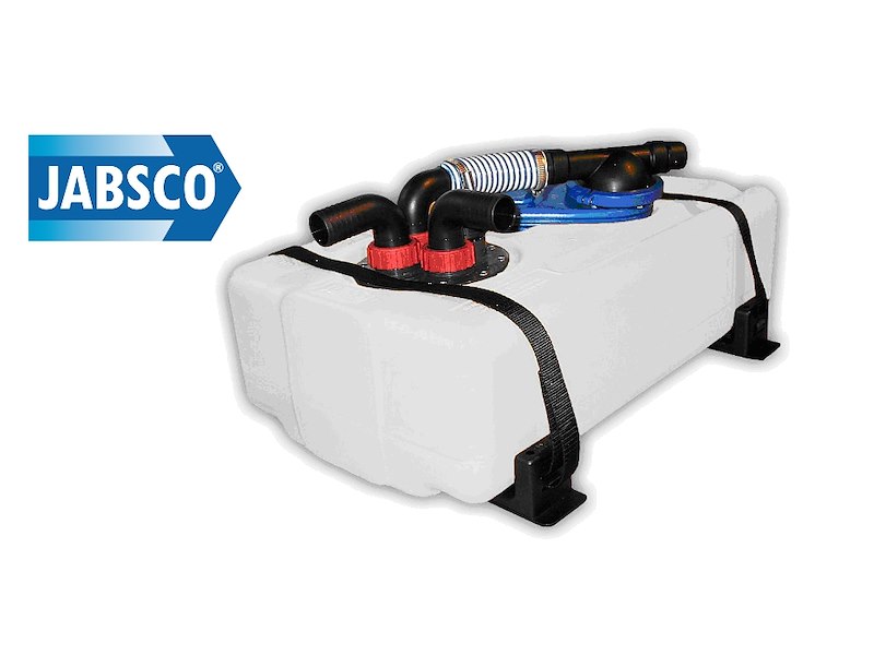 SERBATOI ACQUE NERE COMPLETI DI POMPA JABSCO