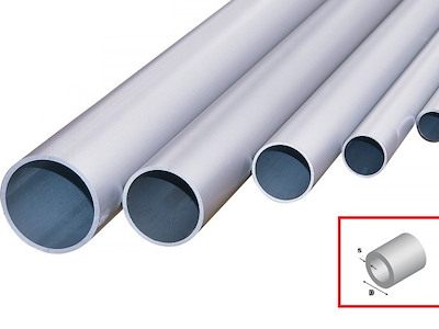 TUBO ALLUMINIO ANODIZZATO