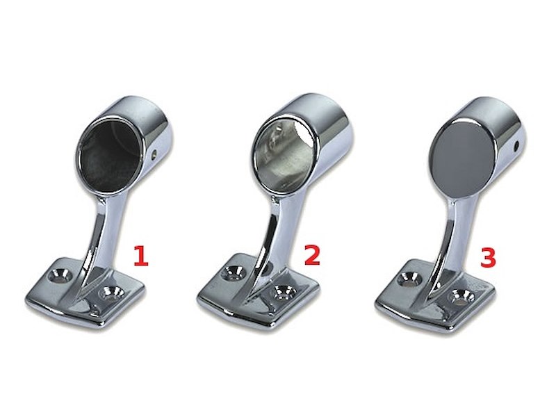 SUPPORTI CORRIMANO PER TUBO Ø22mm