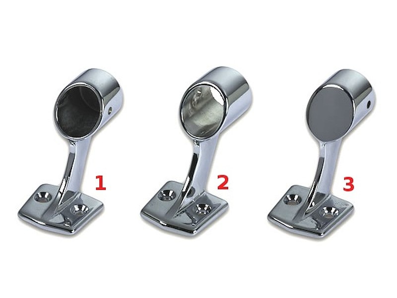 SUPPORTI CORRIMANO PER TUBO Ø22mm