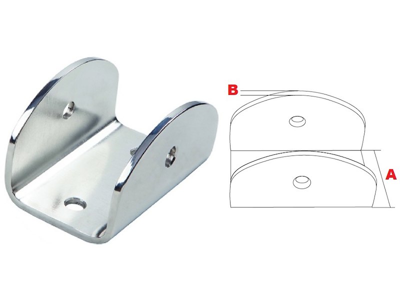 SUPPORTO HEAVY DUTY A 'U' PER SCALETTA
