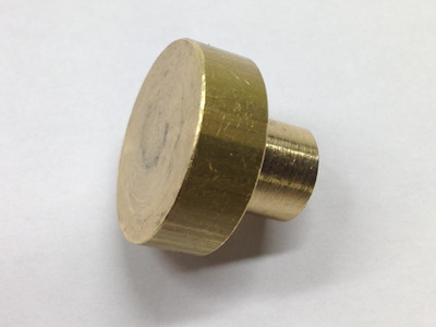 BASE TORCHIO PER FUSTELLA IN OTTONE