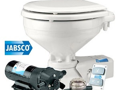 TOILETTE QUIET FLUSH JABSCO COMPACT ACQUA DI MARE