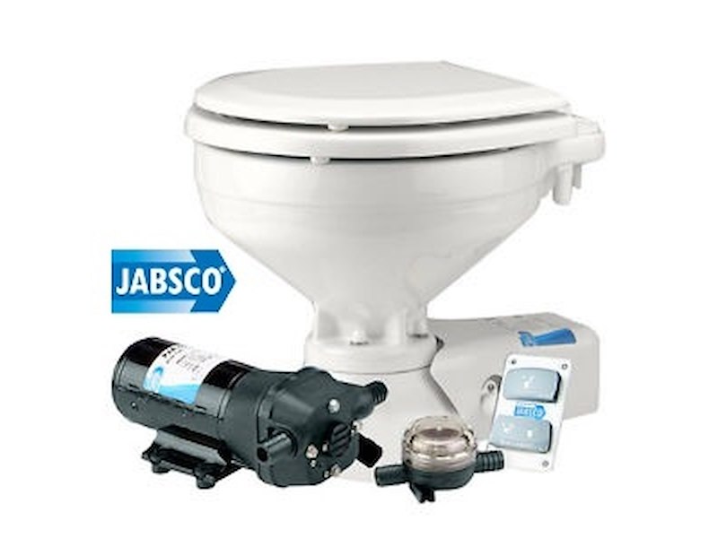 TOILETTE QUIET FLUSH JABSCO COMPACT ACQUA DI MARE