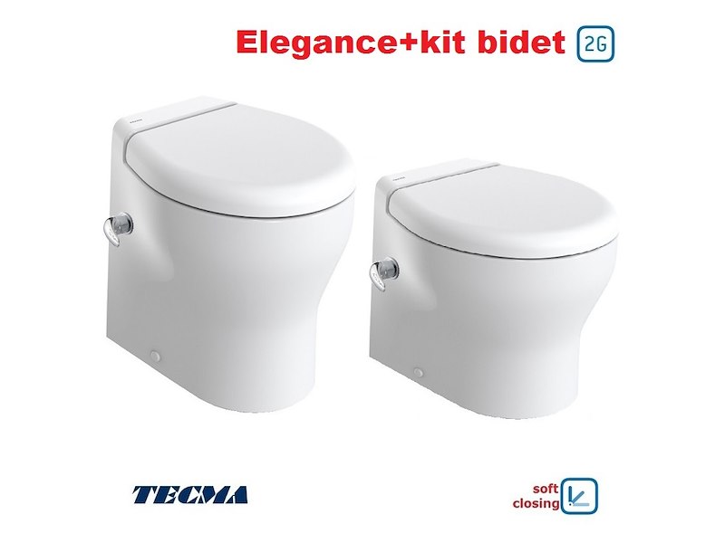 WC ELEGANCE 2G CON KIT BIDET