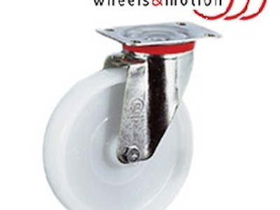 RUOTA GIREVOLE SERIE VELOX INOX