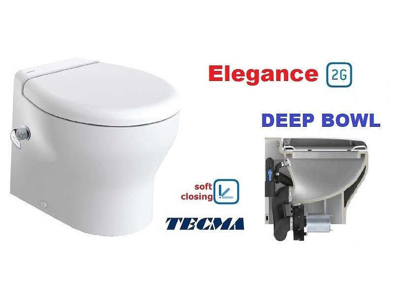 WC ELEGANCE 2G DEEP BOWL