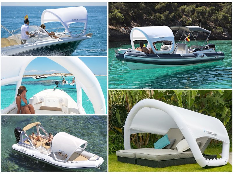TENDALINO GONFIABILE DECKTENT XS
