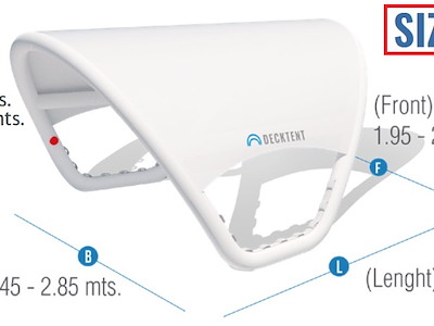 TENDALINO GONFIABILE DECKTENT S
