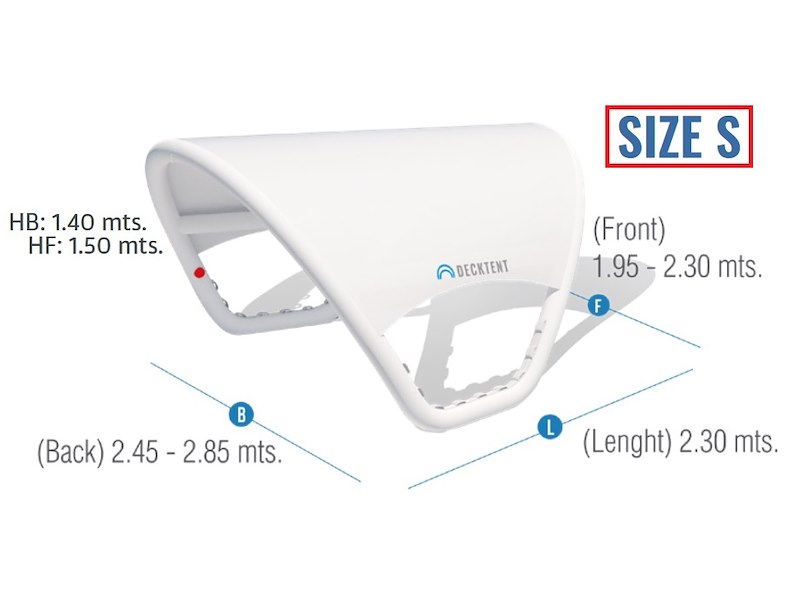 TENDALINO GONFIABILE DECKTENT S
