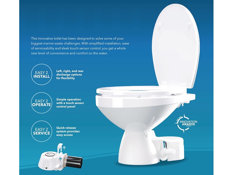 JABSCO TOILETTE QUIET FLUSH 2024 E2 ACQUA DI MARE