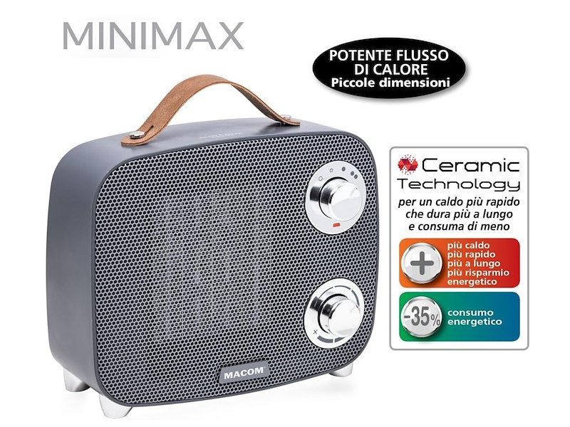 TERMOVENTILATORE CERAMICO MINIMAX