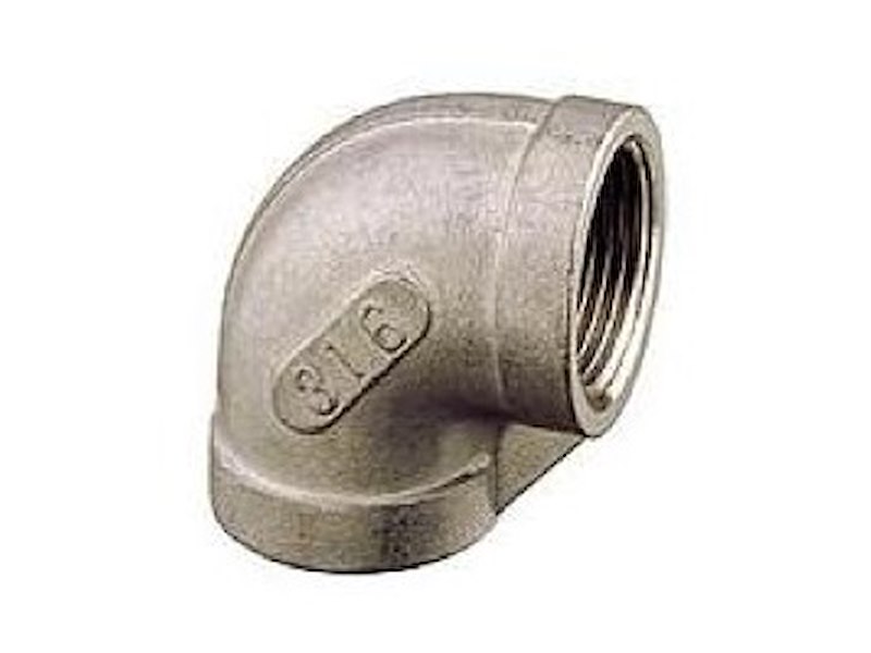 GOMITO 90° FF INOX