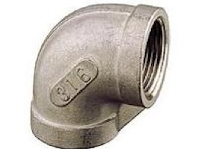 GOMITO 90° FF INOX
