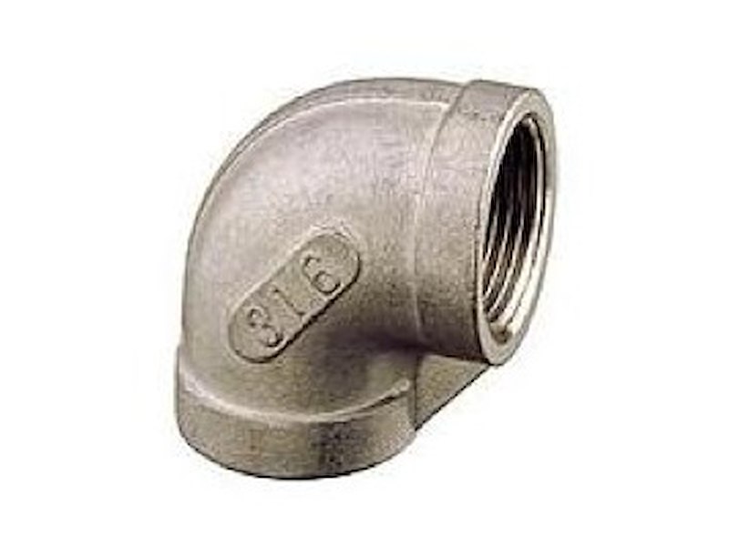 GOMITO 90° FF INOX