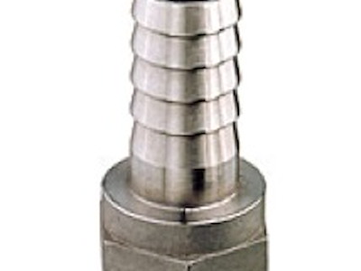 PORTAGOMMA FEMMINA INOX