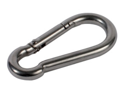MOSCHETTONE INOX 316 LUCIDATO A SPECCHIO