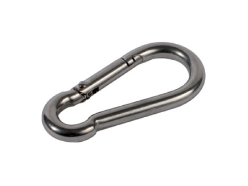 MOSCHETTONE INOX 316 LUCIDATO A SPECCHIO