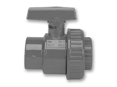 VALVOLA A SFERA PVC SMONTABILE