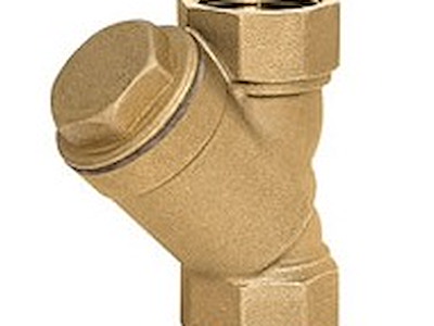 FILTRO A 45° IN OTTONE