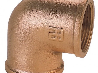 GOMITO 90° FF BRONZO