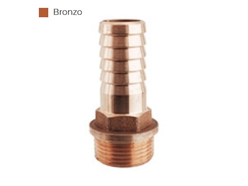 PORTAGOMMA MASCHIO BRONZO