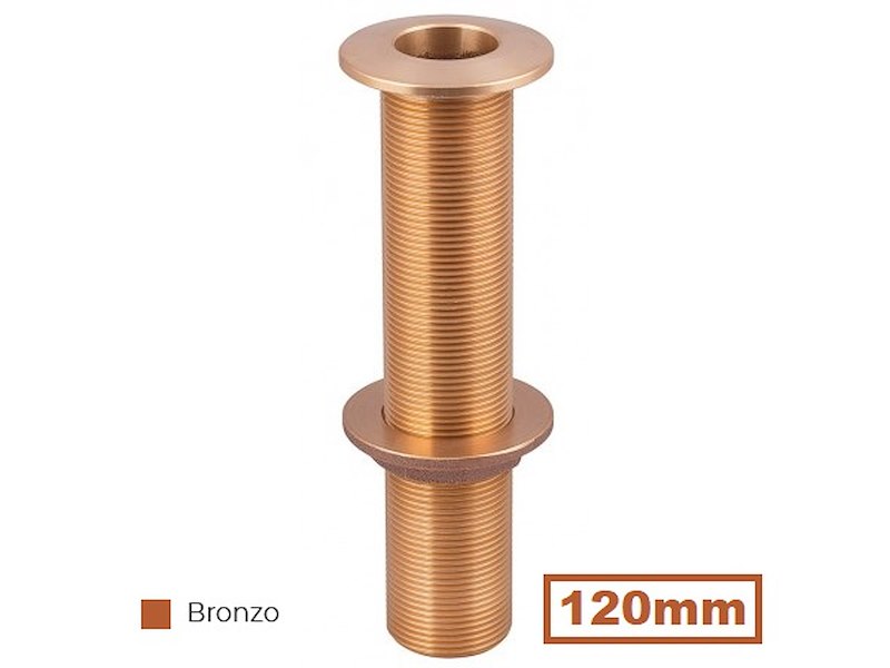 SCARICO A MARE LUNGO (120mm)BRONZO