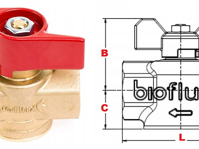VALVOLA BIOFLUX CON FILTRO INTEGRATO