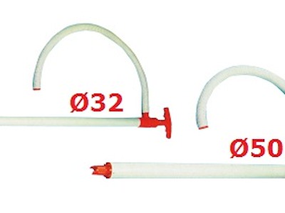 POMPE DI SENTINA MANUALI CON TUBO DI USCITA