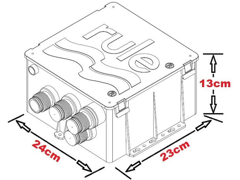 POZZETTO DOCCIA RULE 800GPH