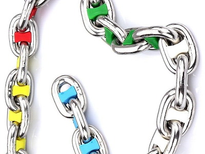 SEGNACATENA CHAIN IN PLASTICA
