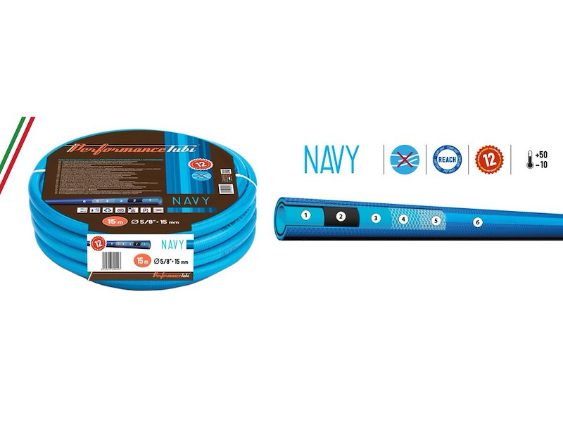 TUBO NAVY A 6 STRATI